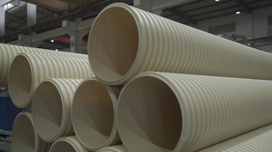 联塑工地建设PVC排水管